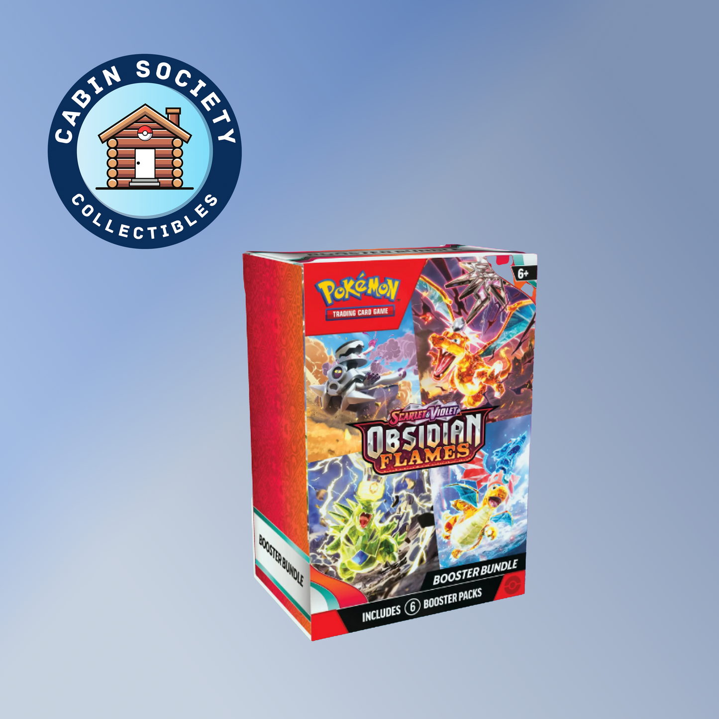 Obsidian Flames 6 Pack Booster Bundle image 0