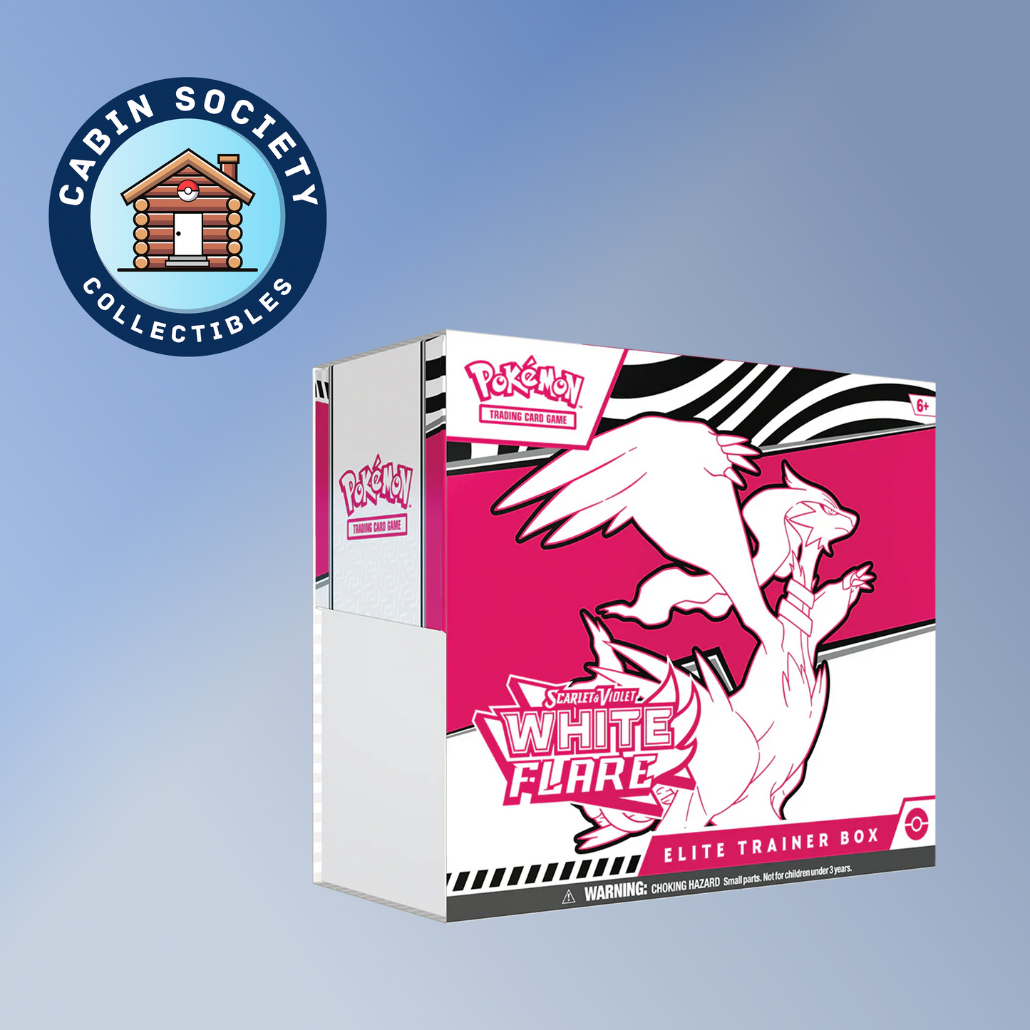 White Flare Elite Trainer Box