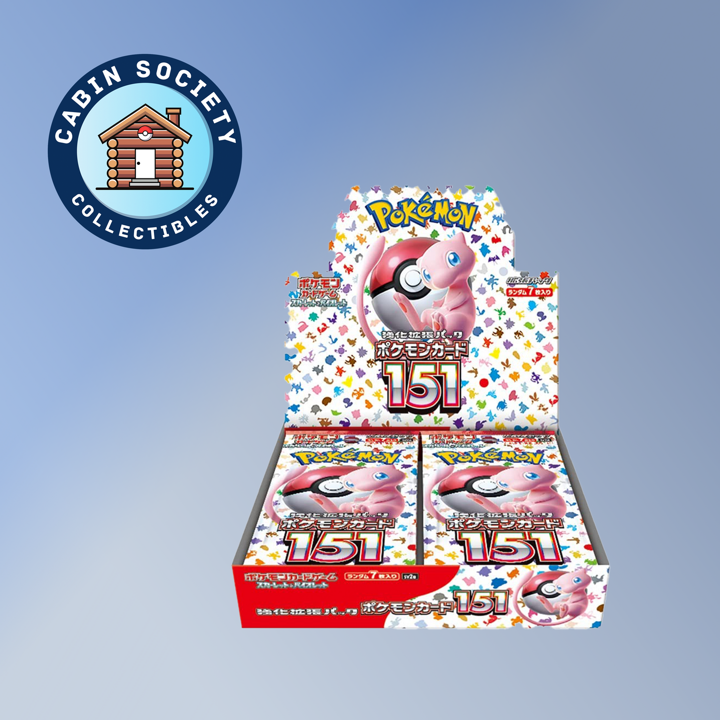 Japanese 151 Booster Box image 0