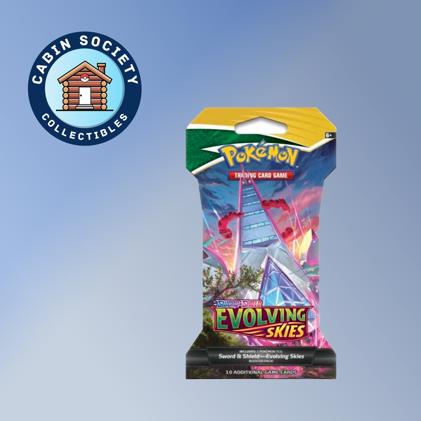 Evolving Skies Sleeved Booster Pack - Archaludon Art image 0