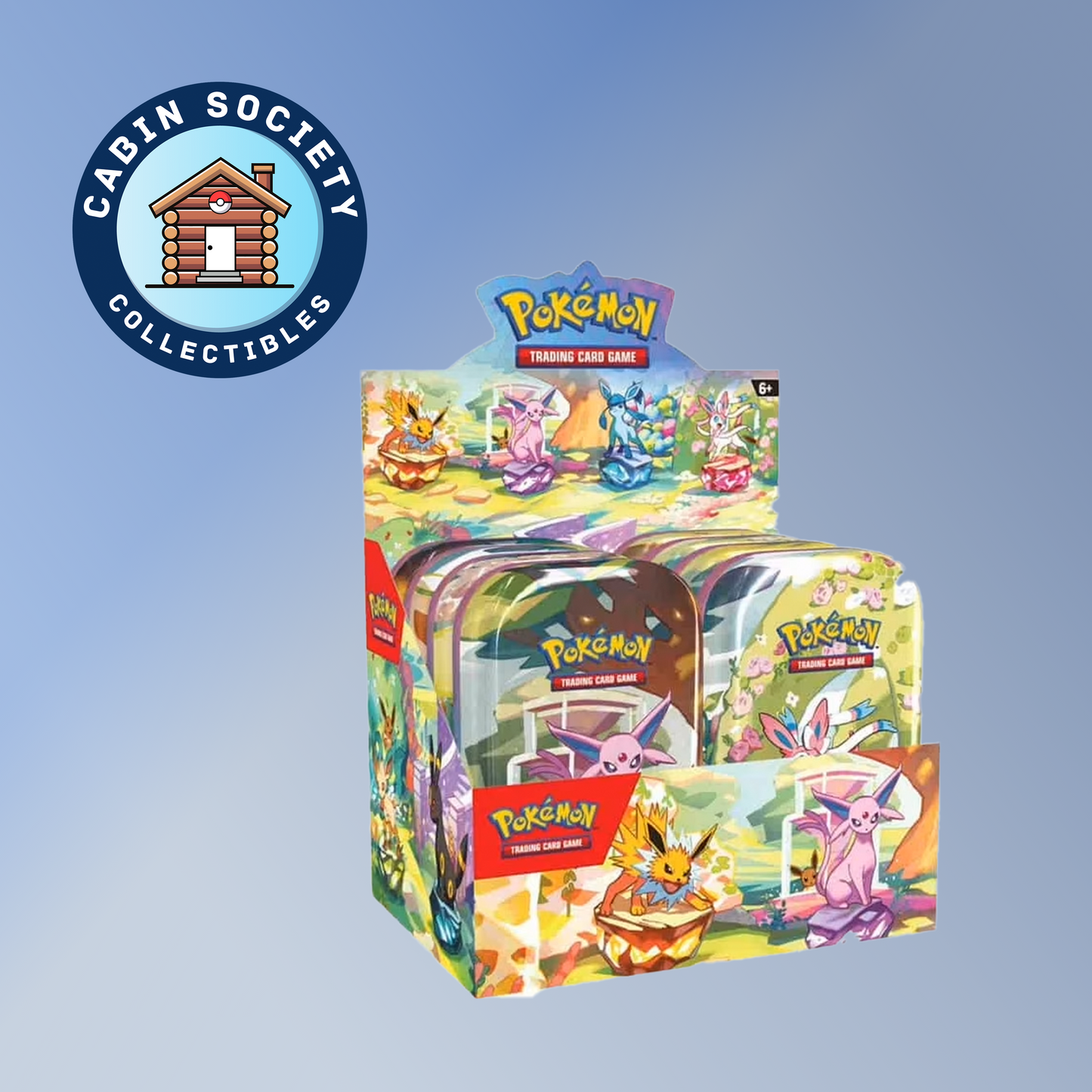 Prismatic Evolutions Mini Tin Display image 0